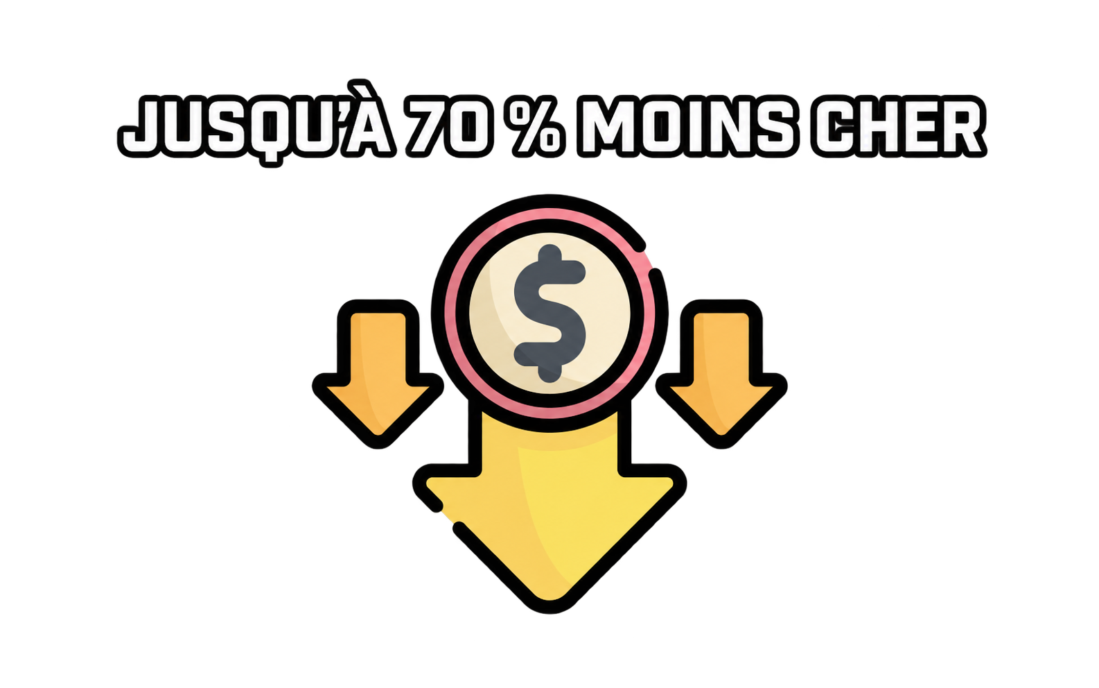 Comparaison des prix : jusqu’à 70 % moins cher